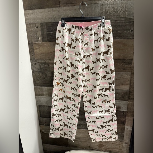 PINK Victoria SecretY2K Dog Print Pajama Pants